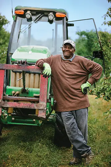 Blue Hills Orchard Farm Worker