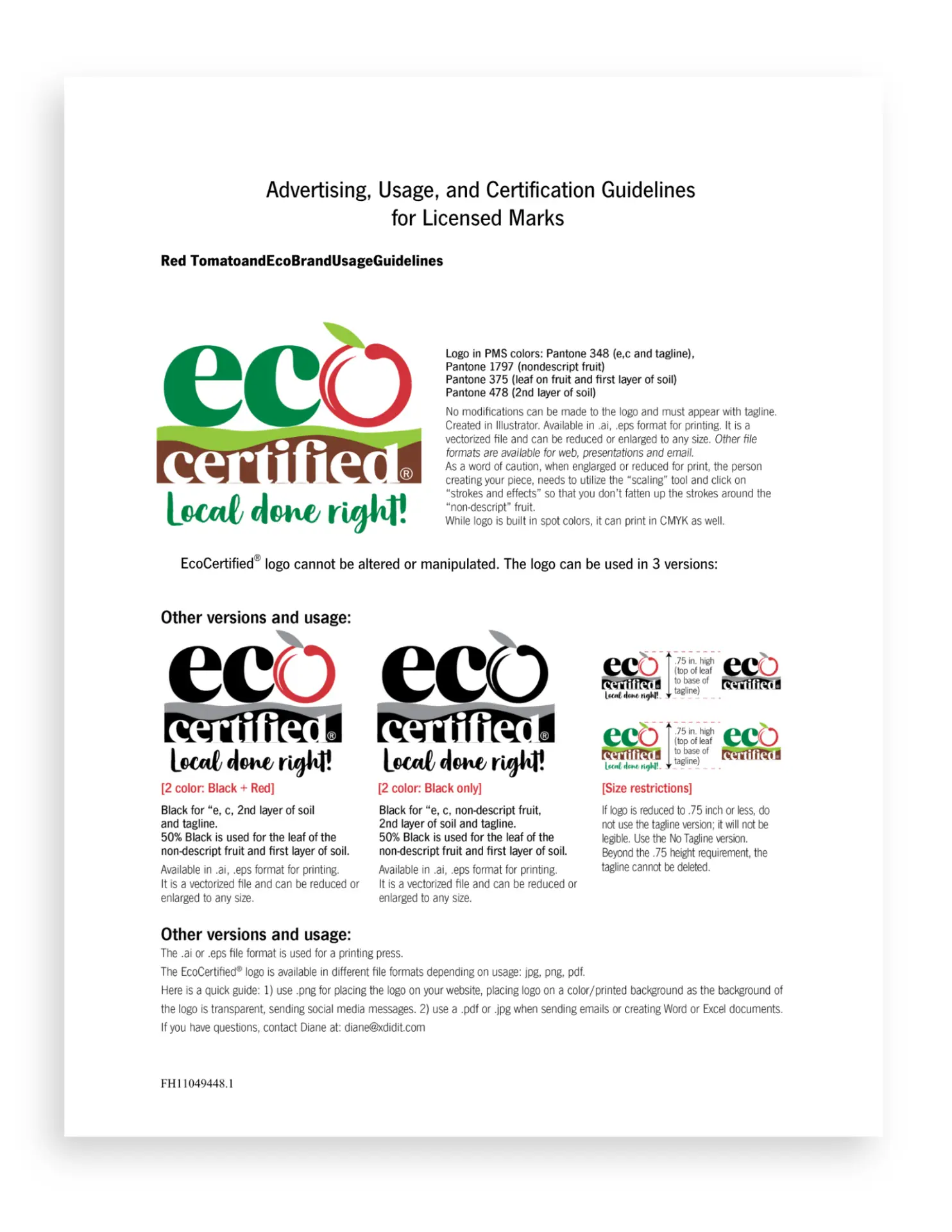 A thumbnail of the brand usage guidelines