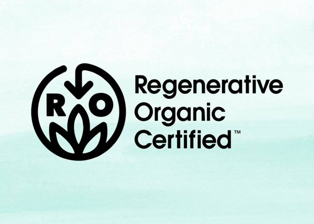 regenerative organic certified sustainable food label