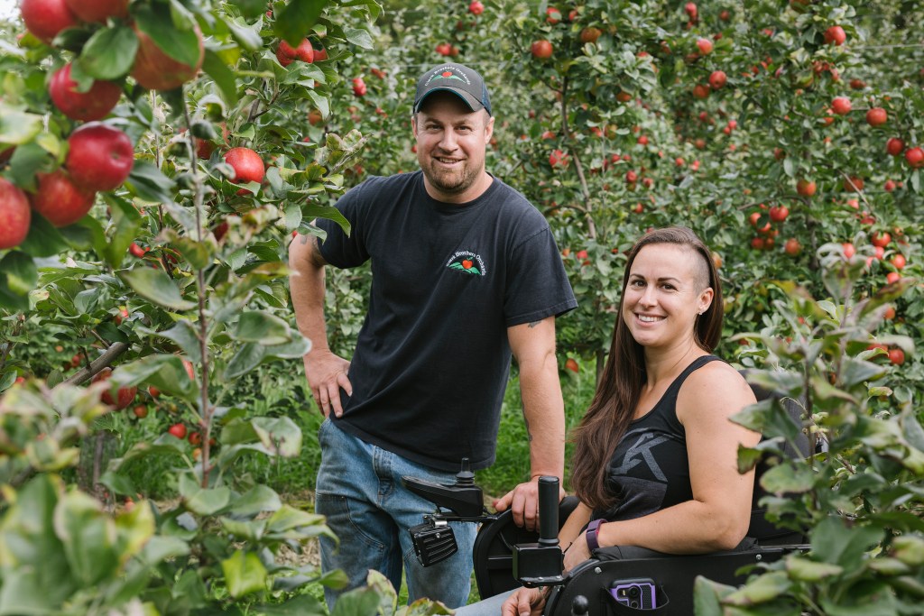 Naomi from Clark Brothers Orchards